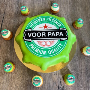 Heinekentaart Vaderdag