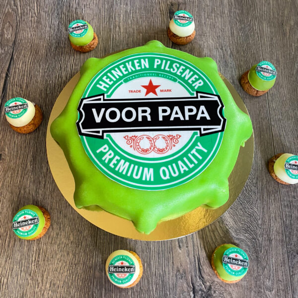 Heinekentaart Vaderdag