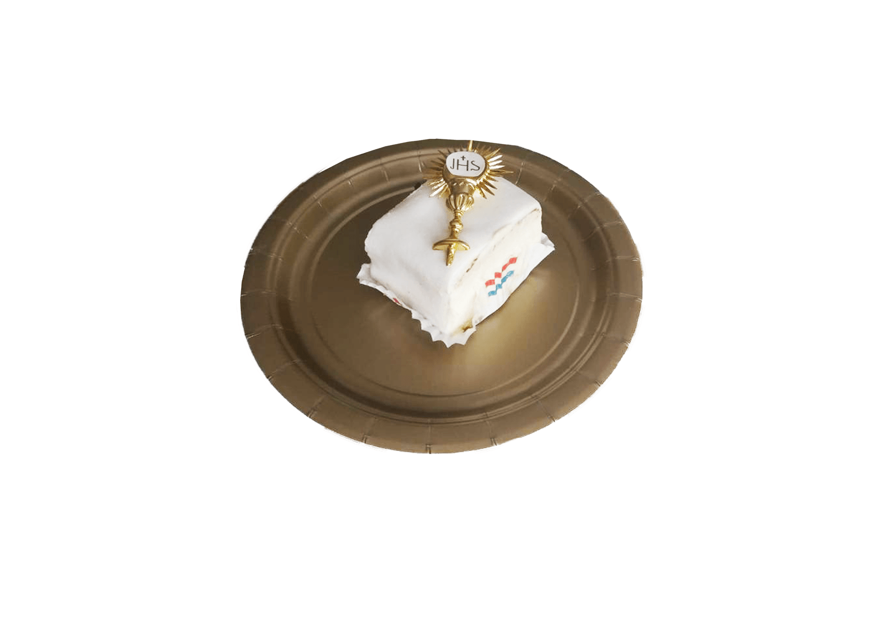Petit communie slagroom cake
