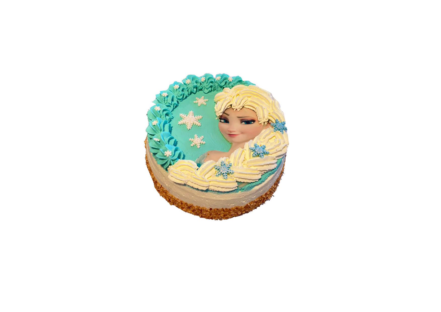Elsa Frozen taart