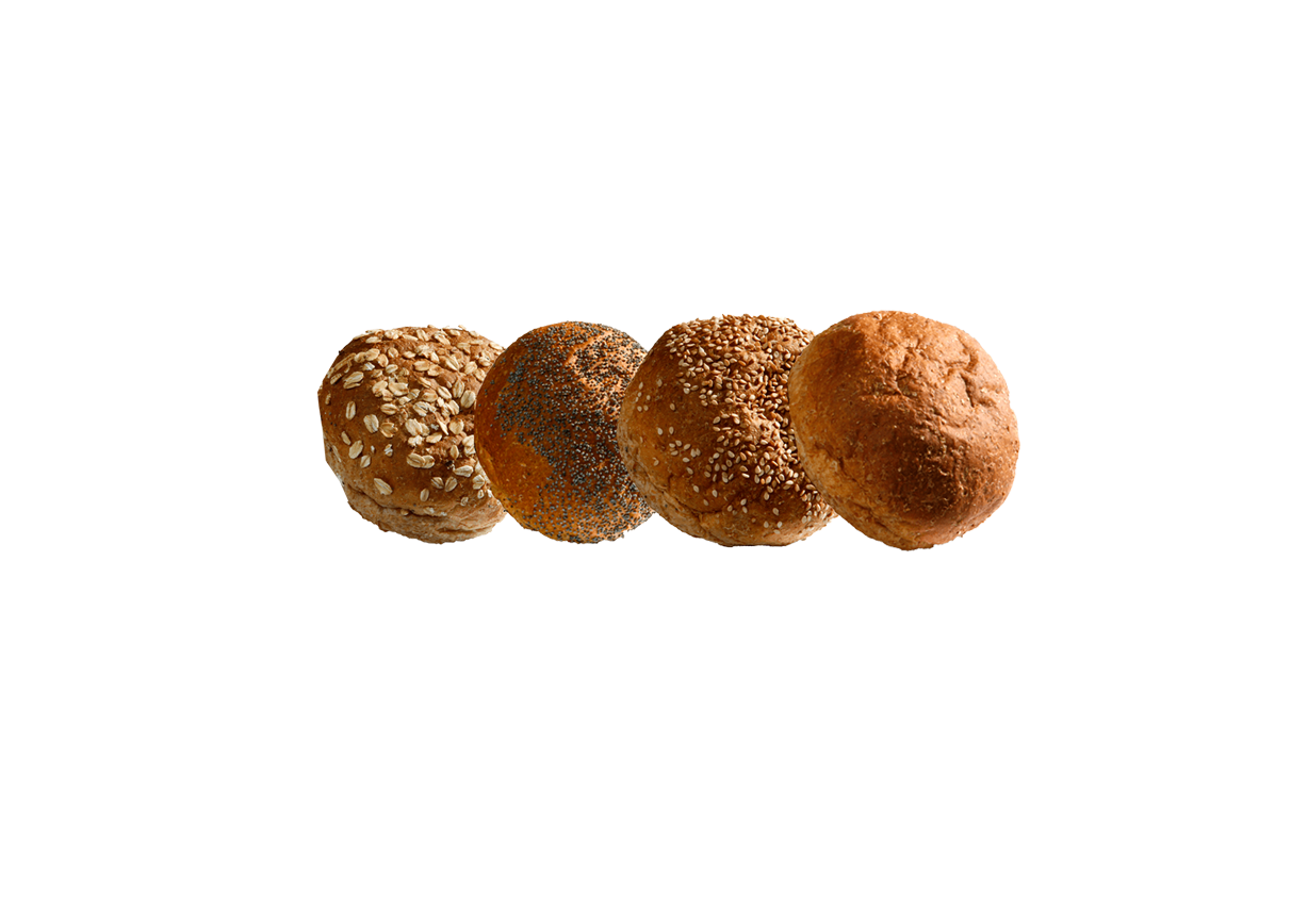 Volkoren bolletjes mix