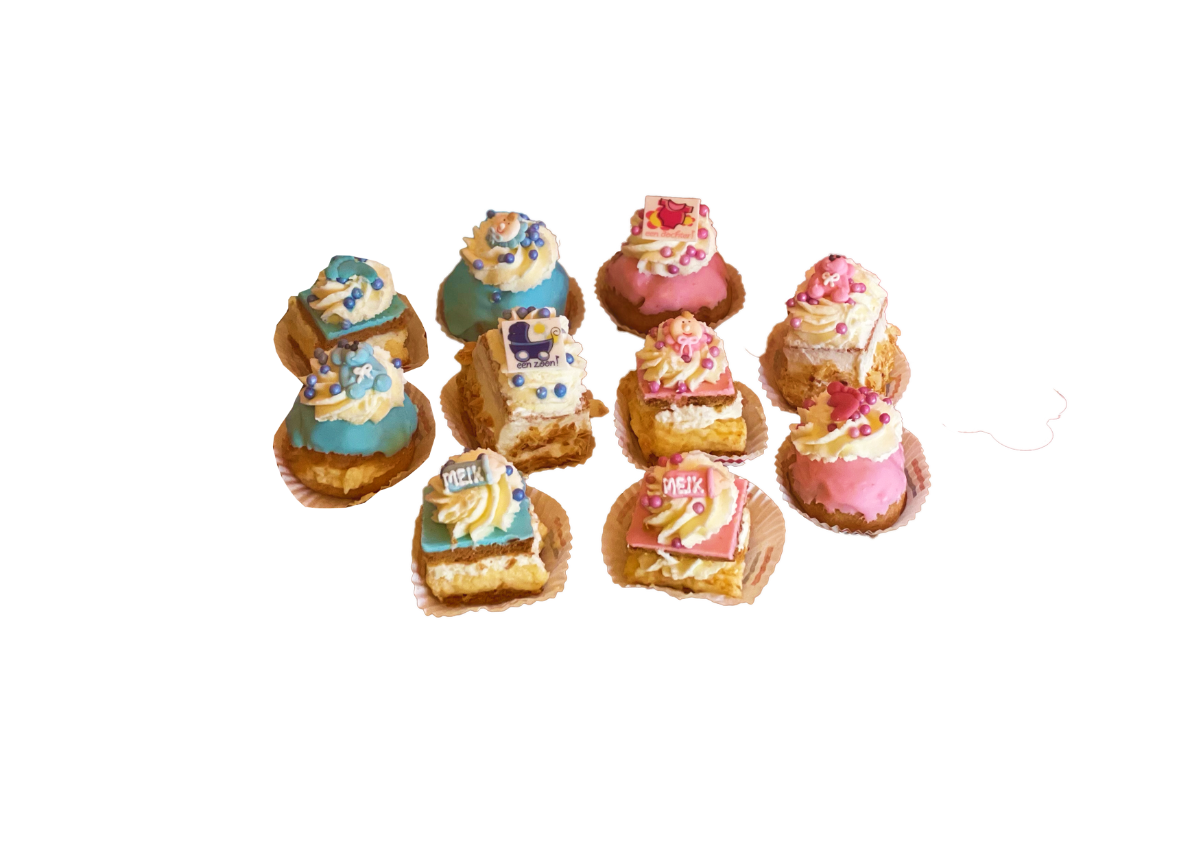 Geboorte petit four