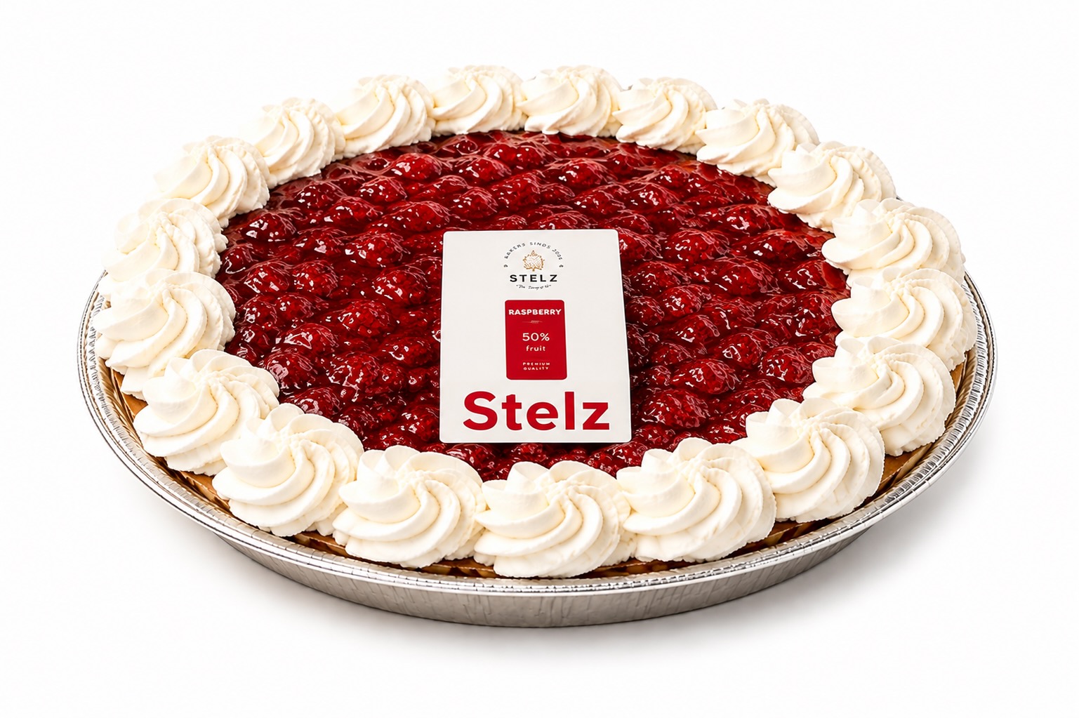 Raspberry kermis vlaai